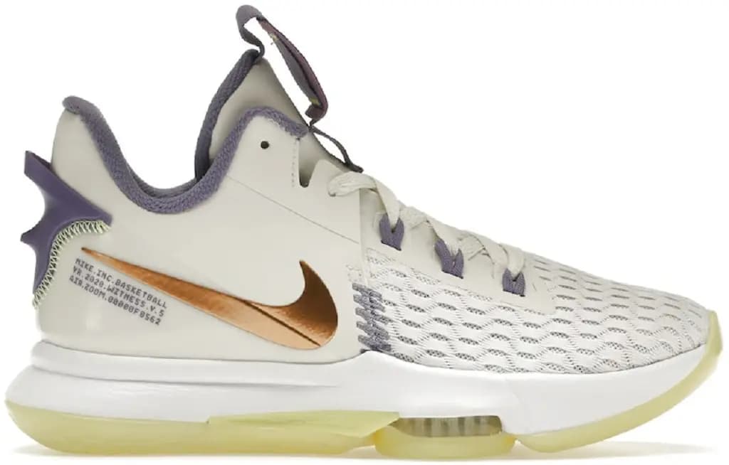 Giày Nike LeBron Witness 5 'Metallic Bronze' CQ9381-102