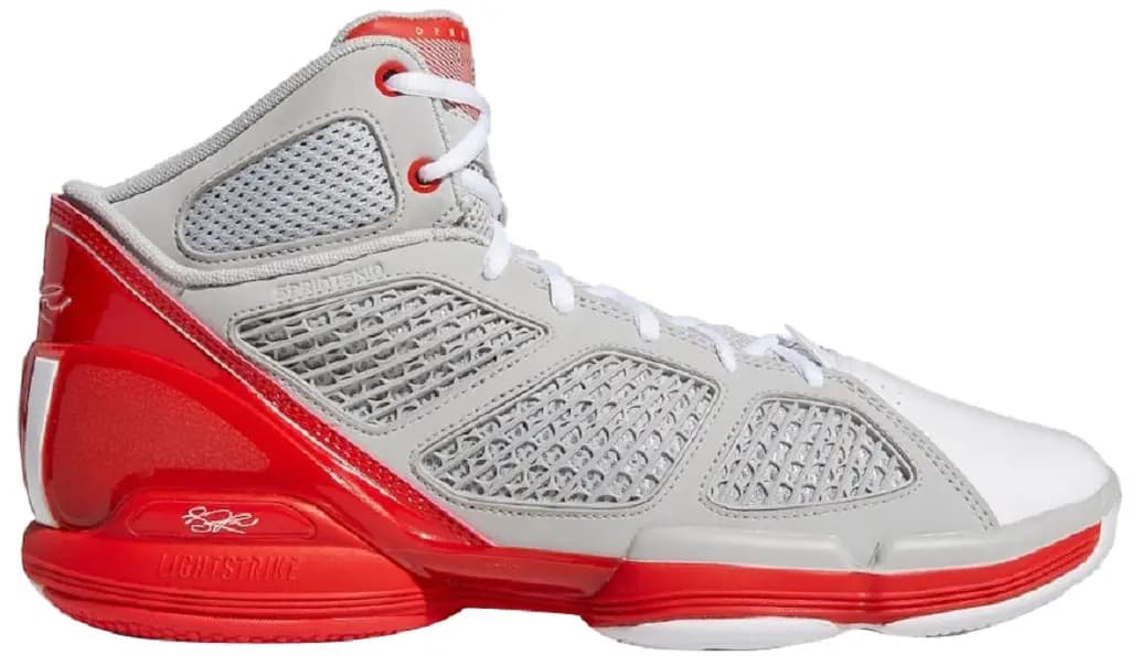Giày Adidas D Rose 1.5 'Grey White Red' GY0257