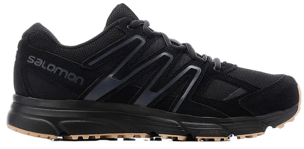 Giày Salomon X-Mission 4 Suede 'Black Ebony' L41607100