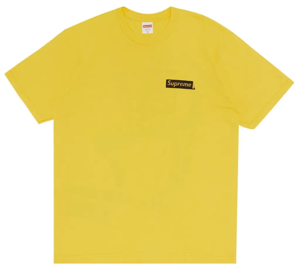 Áo Supreme Body Snatchers Tee 'Yellow'