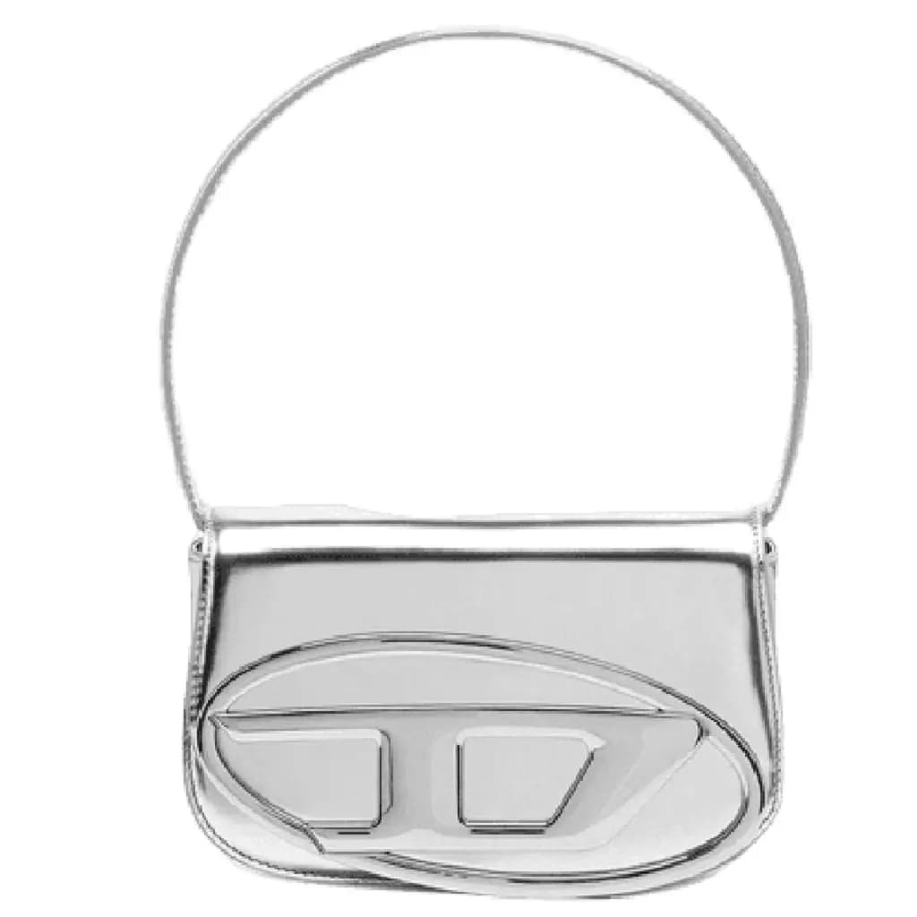 Túi Diesel 1DR Shoulder Bag Leather 'Silver' X08396PS202