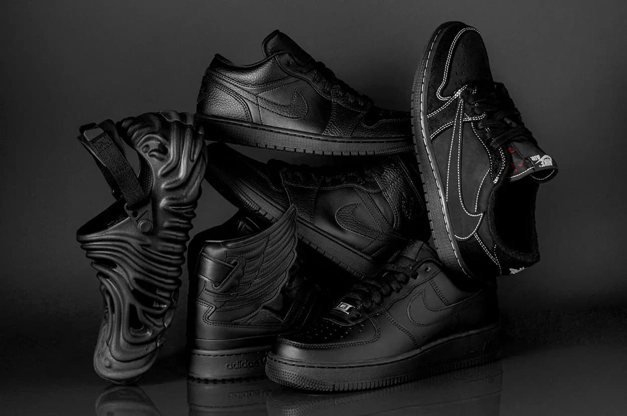 10 mẫu giày Sneaker có phối màu Triple Back đỉnh nhất cho năm 2023 (Phần 1)