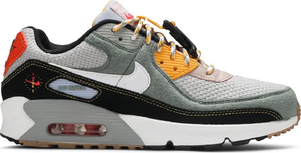 Giày Nike Air Max 90 GS 'Swoosh Compass' DC2529-300