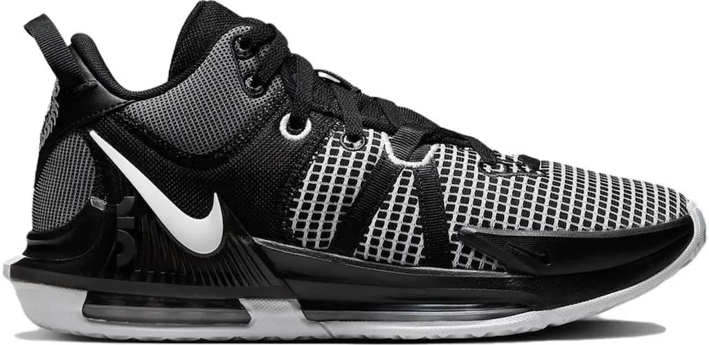 Giày Nike LeBron Witness 7 TB 'Black White' DZ3299-001