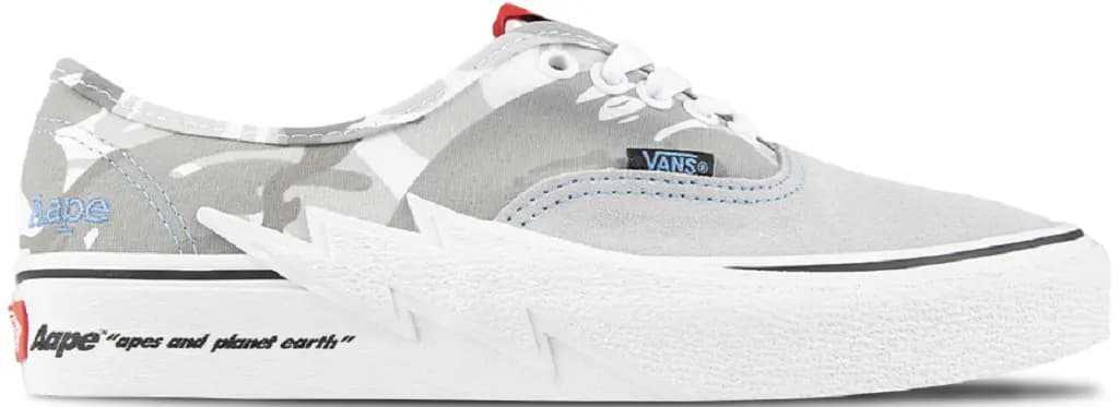 Giày Vans x AAPE Authentic Bolt 'Gray' VN000BWCY311