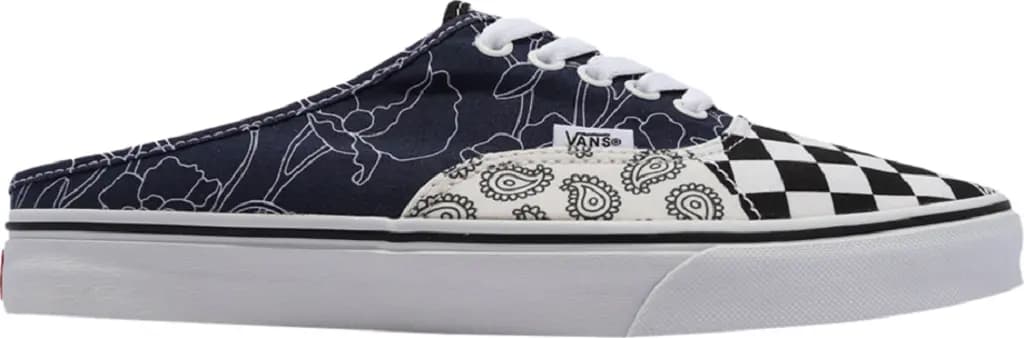 Giày Vans Authentic Mule 'Pattern Mix Dress Blues' VN0A54F76UW