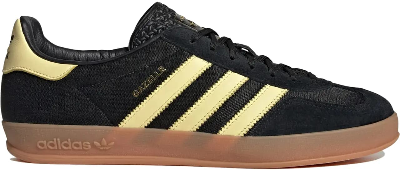 Giày Adidas Gazelle Indoor 'Black Almost Yellow Gum' IG4999