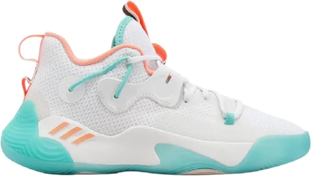 Giày Adidas Harden Stepback 3 'White Aqua' GW4215