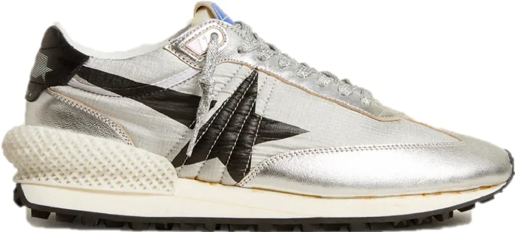 Giày Golden Goose Black Star 'Silver' GMF00684-F005667-60246