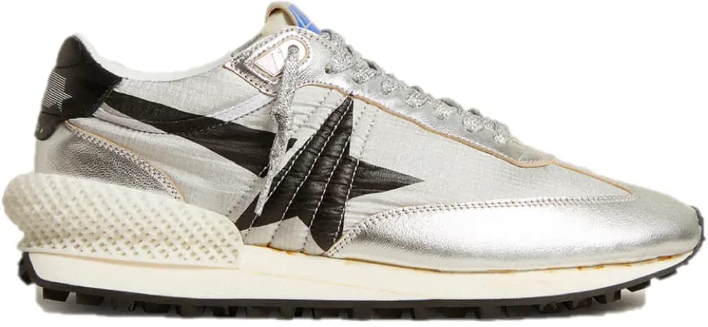Giày Golden Goose Black Star 'Silver' GWF00684-F005667-60246