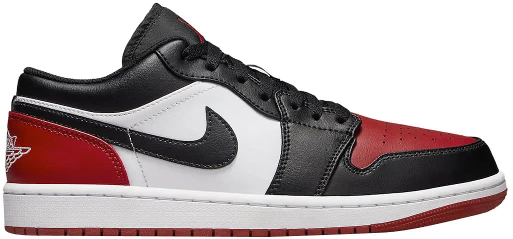 Giày Nike Air Jordan 1 Low 'Bred Toe' 553558-161