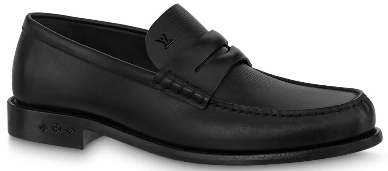 Giày Louis Vuitton Louis Loafers 'Black' 1ABM6Z