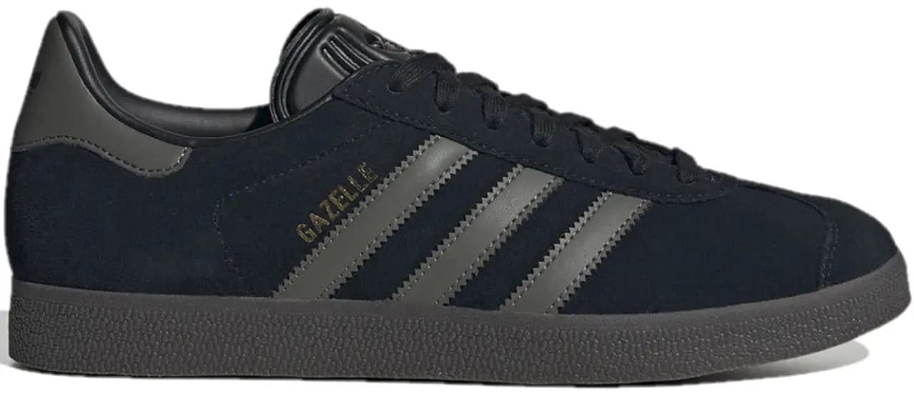 Giày Adidas Gazelle 'Core Black Gold Metallic Gum' ID6105