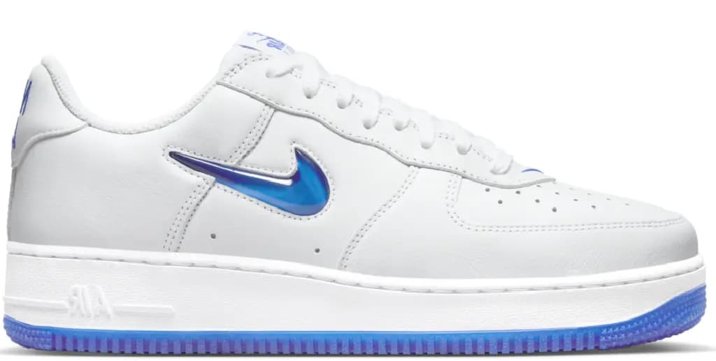 Giày Nike Air Force 1 Jewel 'White Hyper Royal' FN5924-102