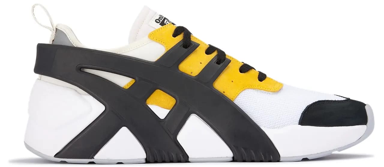 Giày Onitsuka Tiger Big Logo Trainer 2.0 'White Yellow' 1183A795-100