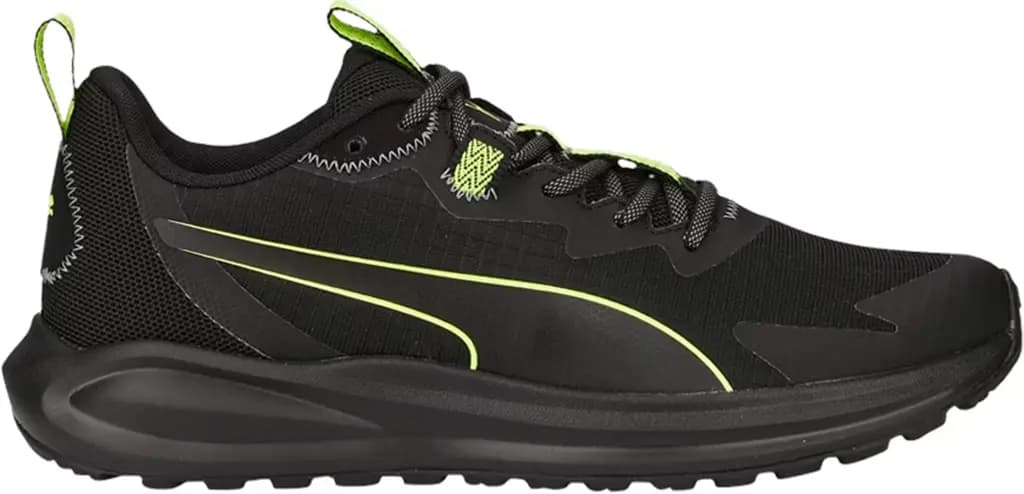 Giày Puma Twitch Runner Trail 'Black Lime Squeeze' 376961-01