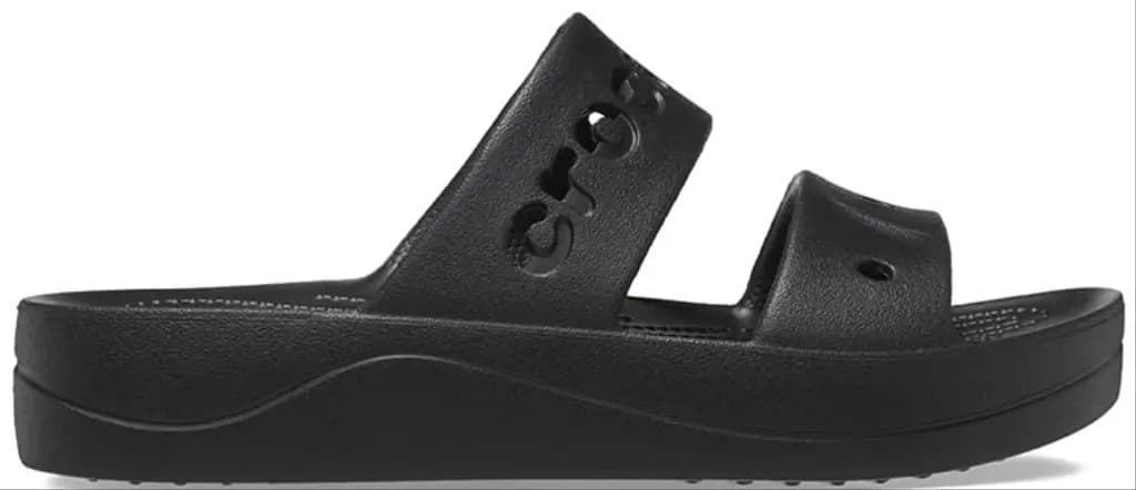 Dép Crocs Baya Platform 'Black' 208188-001
