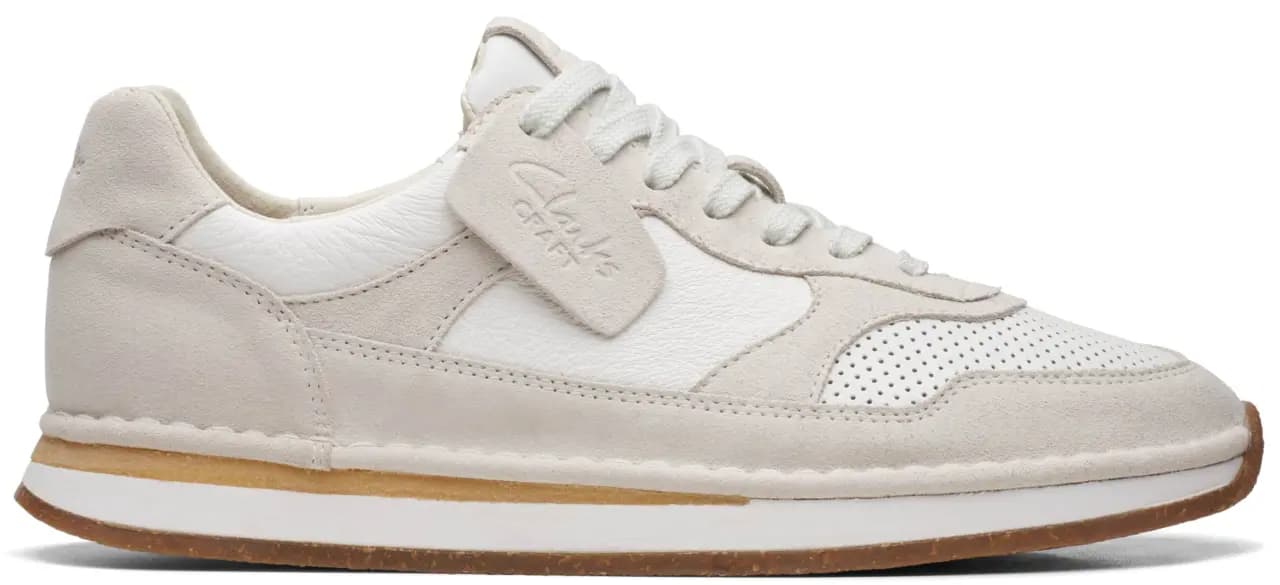 Giày Clarks Craft 'White' 261692327