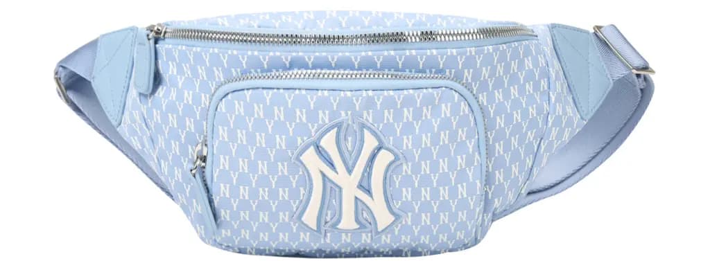 Túi MLB Monogram Hip Sack NY 'Blue' 32BGC9111-50S Túi MLB Monogram Hip Sack NY 'Blue' 32BGC9111-50S