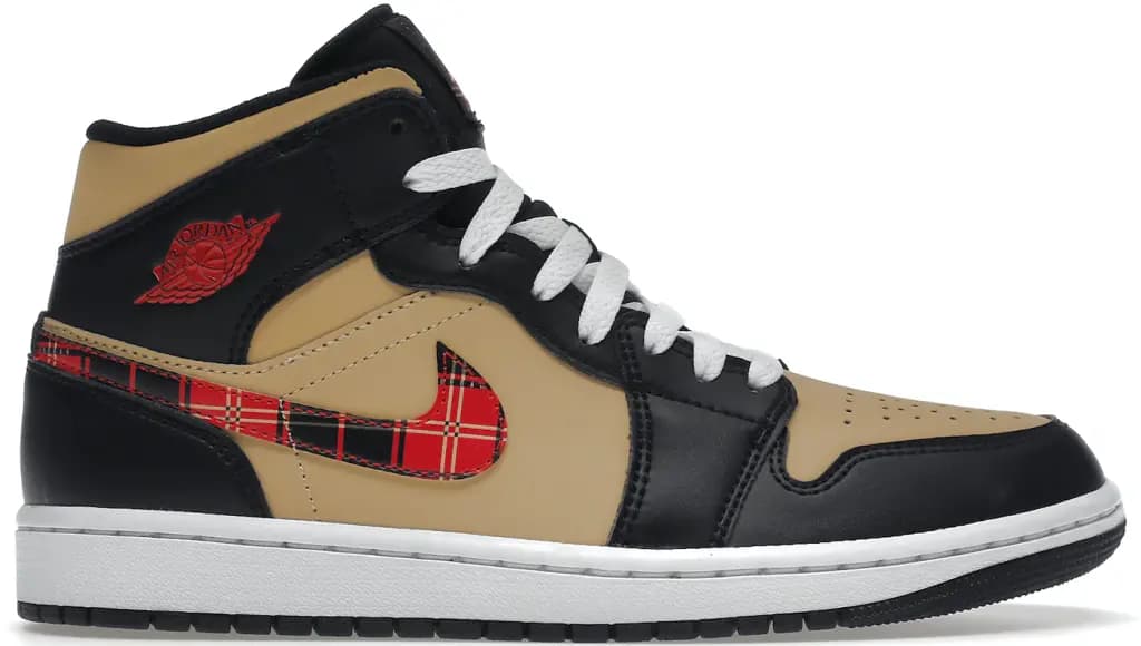 Giày Nike Air Jordan 1 Mid 'Tartan Swoosh' DZ5329-001