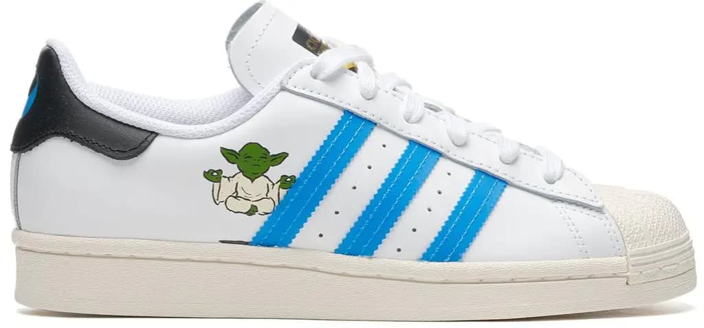 Giày Adidas Superstar 'Star Wars Yoda' FX5938