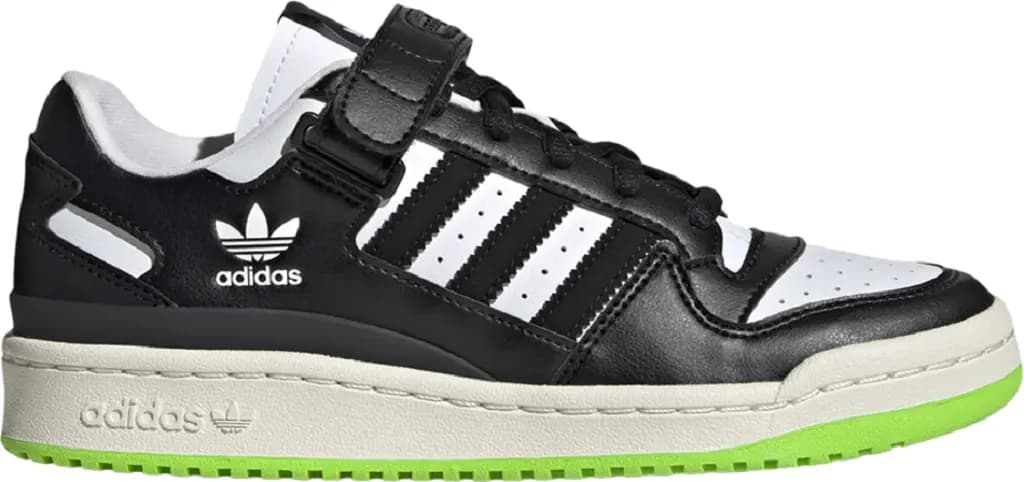 Giày Adidas Forum Low 'Black Neon Green' HQ4425