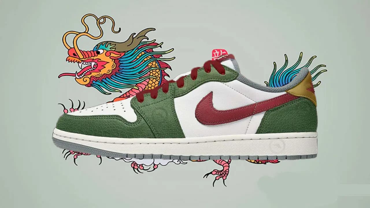 Jordan 1 Low ‘ Year of the Dragon' - đôi giày cho năm 2024