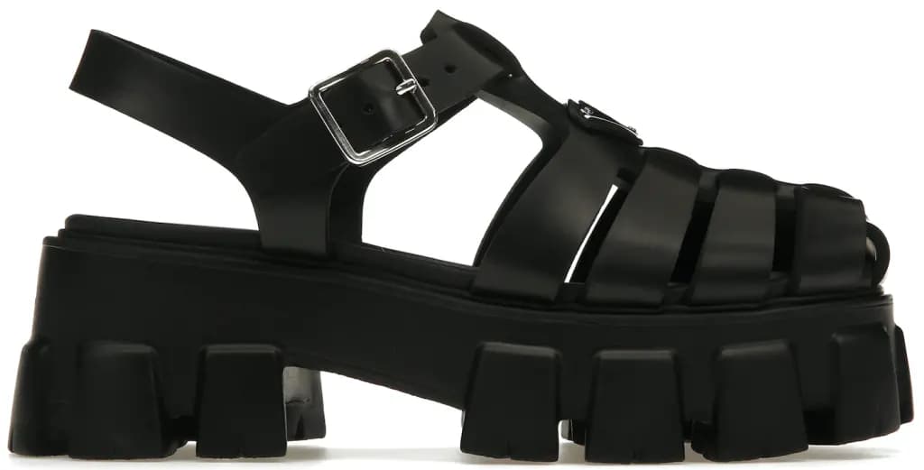 Dép Prada Monolith Foam Rubber 'Black' 1X853M-3LKK-F0002-F055