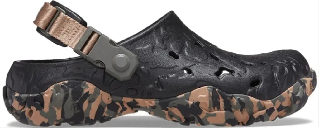 Dép Crocs All-Terrain Atlas Clogs 'Black Cork' 208391-0WP