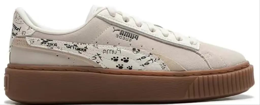 Giày Puma Suede Platform Draw 'Grey Brown' 395904-01
