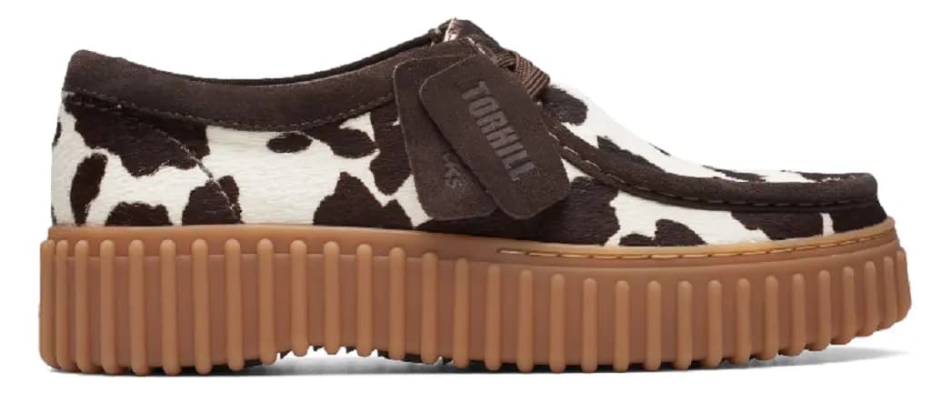 Giày Clarks Qilo Retro 'Brown White' 261738504