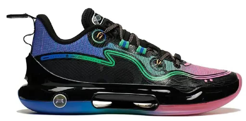 Giày Lining Yushuai Evolution Low 'Black Pink Blue' ABAS161-4