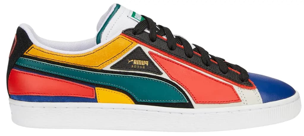 Giày Puma Suede 'Blazing Blue Varsity Green' 387480-01