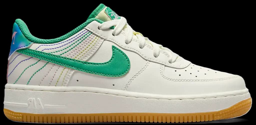 Giày Nike Air Force 1 Low GS 'Heel Stitch' FJ7540-100