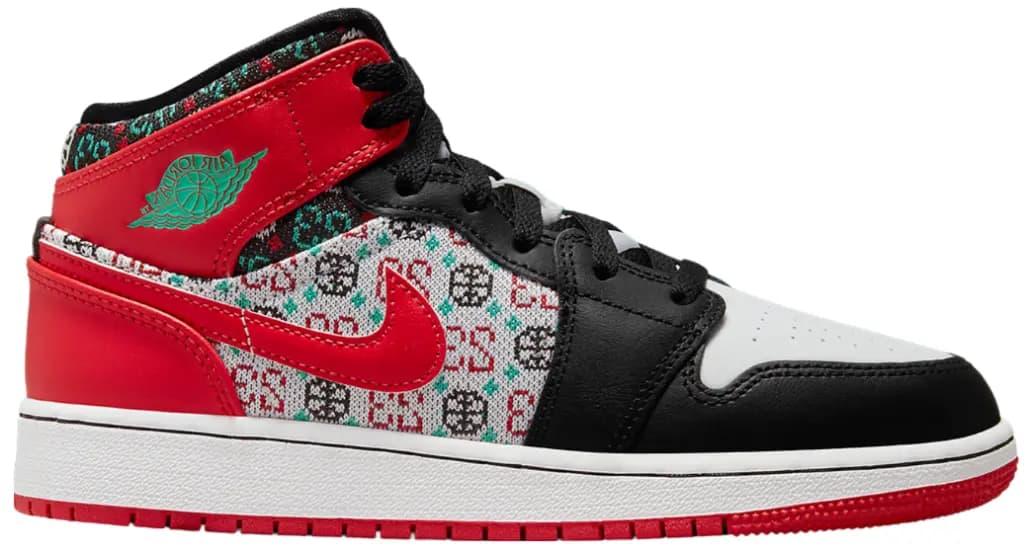 Giày Nike Air Jordan 1 Mid SE 'Ugly Christmas Sweater' DM1208-150