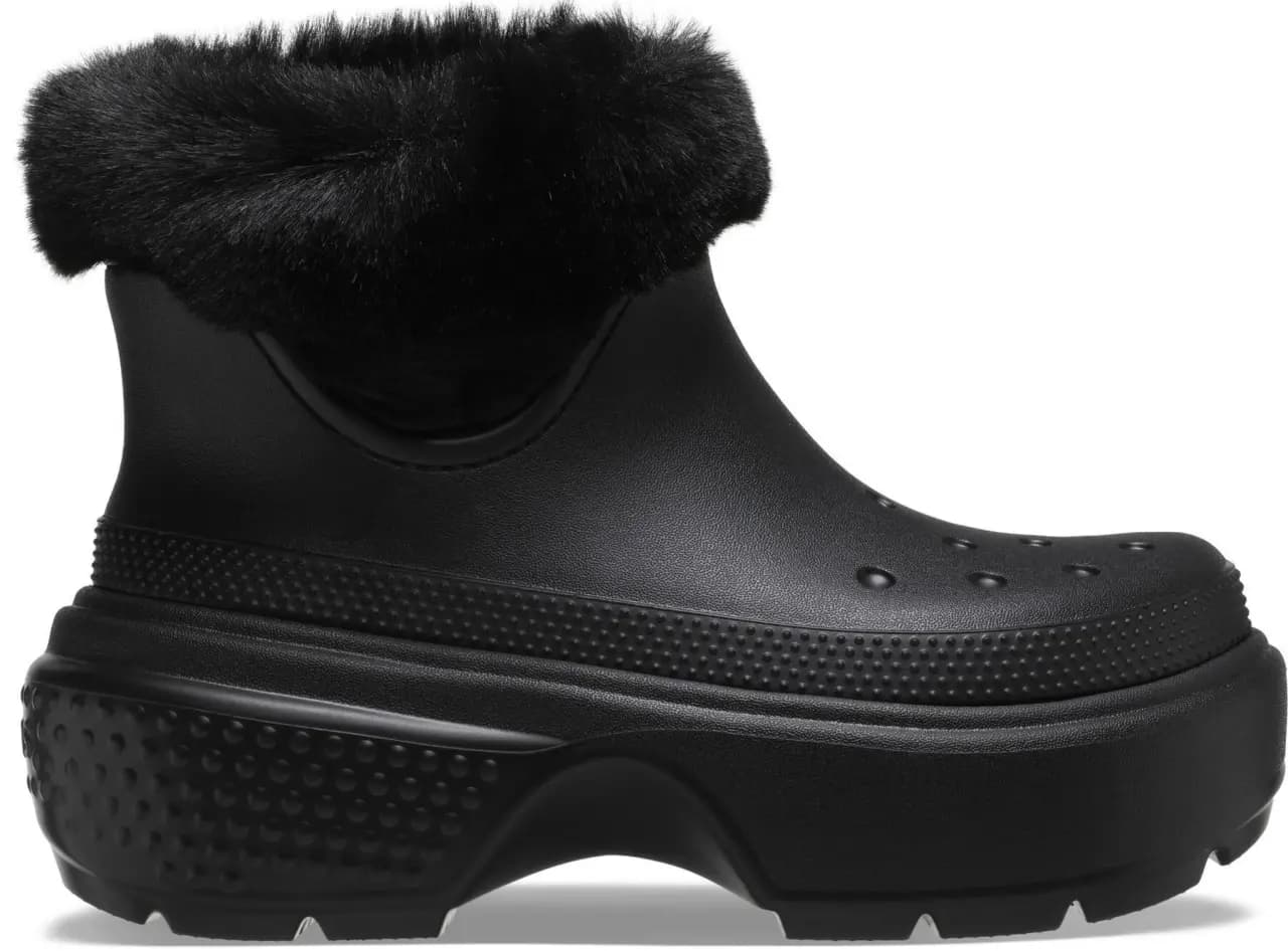 Giày Crocs Stomp Lined Boot 'Black' 208718-001