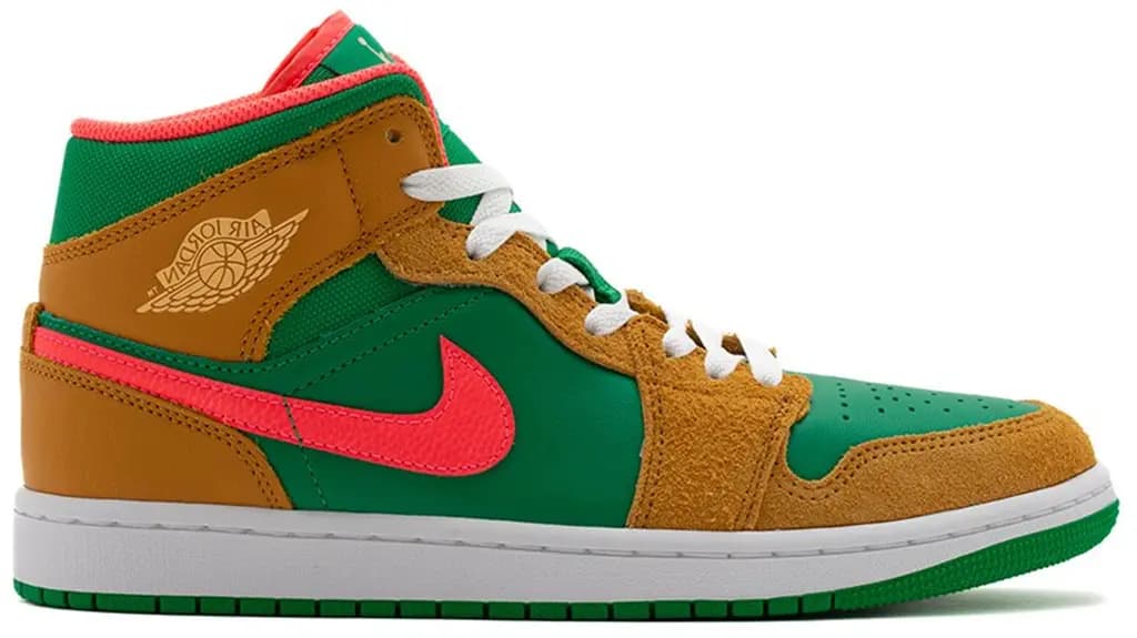 Giày Nike Air Jordan 1 Mid SE 'Wheat Watermelon' DX4332-700
