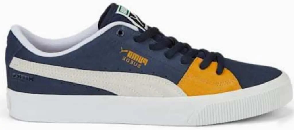 Giày Puma Suede Skate Nitro 'Blue White Yellow' 386082-06