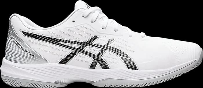 Giày Asics Solution Swift FF 'White Black' 1041A298-100