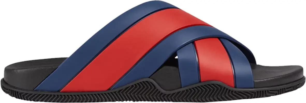 Dép Gucci GG Slide Sandal 'Blue Red' 630326-J8700-8497