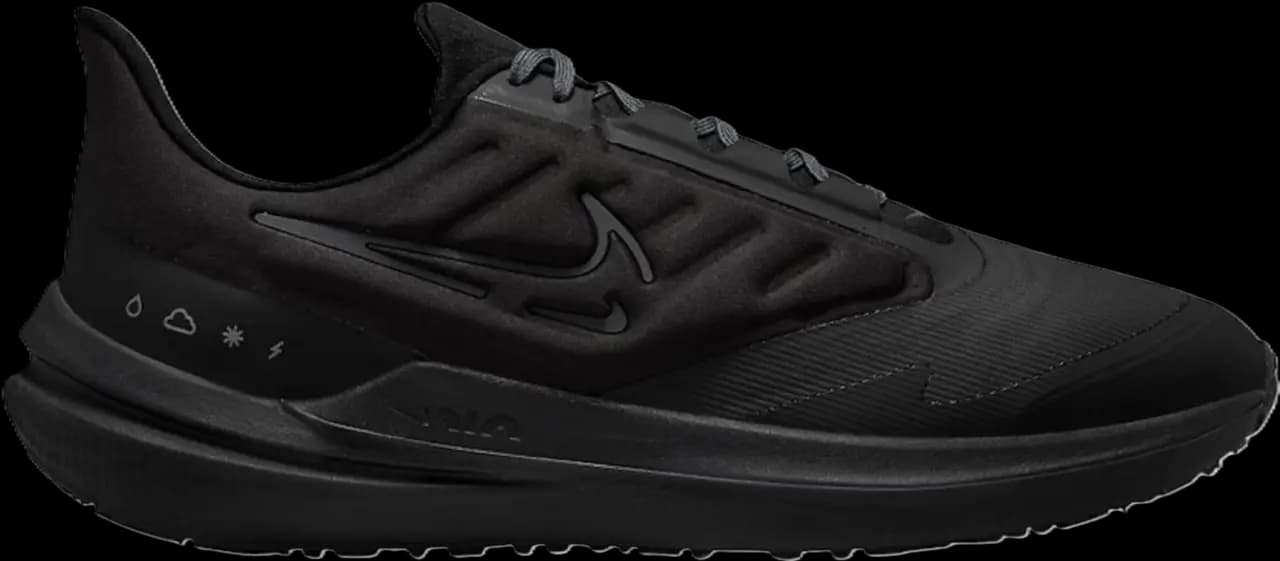 Giày Nike Air Winflo 9 Shield 'Triple Black' DM1106-007