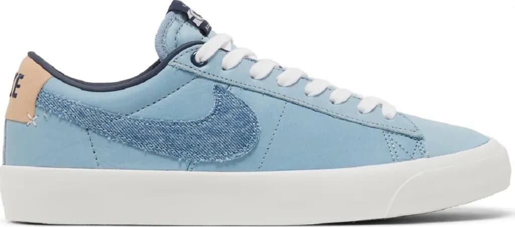 Giày Nike Blazer Low GT SB 'Light Denim' DM8890-100