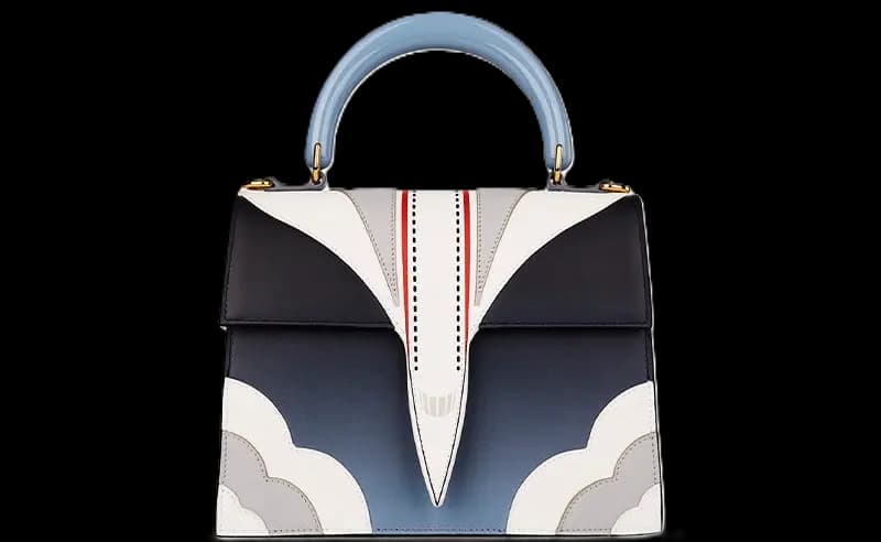 Túi Casablanca Flight Jeanne 'Navy' AF22-BAG-028-01
