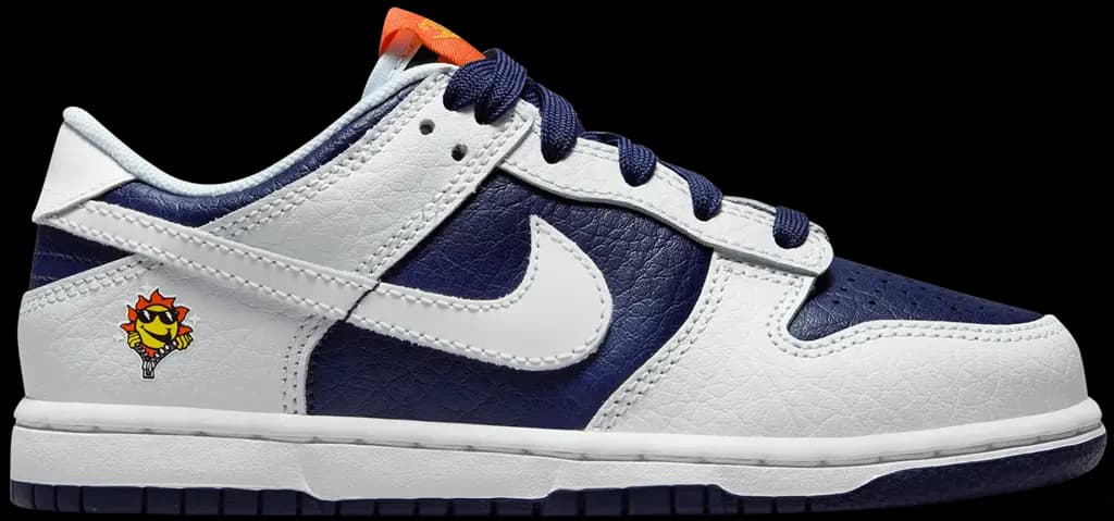 Giày Nike Dunk Low GS 'White Midnight Navy' FN6968-025