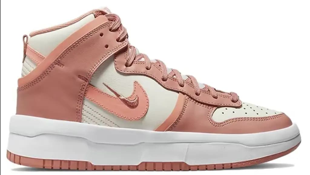 Giày Nike Dunk High Up 'Crimson Bliss' DH3718-107