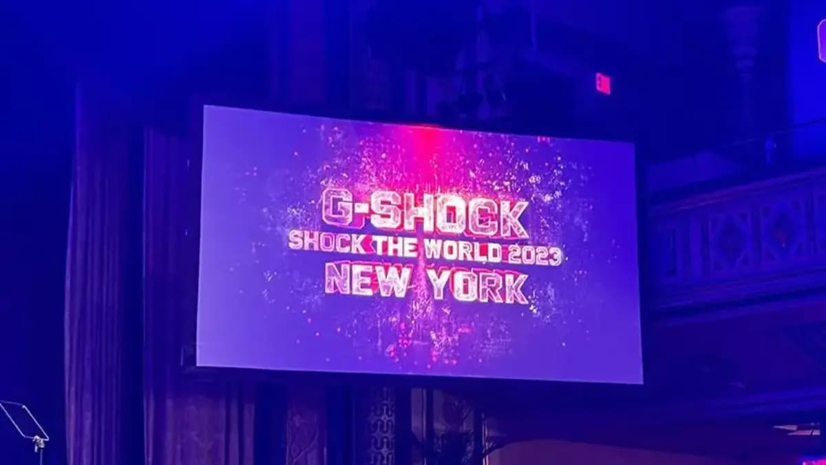 G-SHOCK: Kỷ niệm 40 năm phong cách với 'SHOCK THE WORLD'