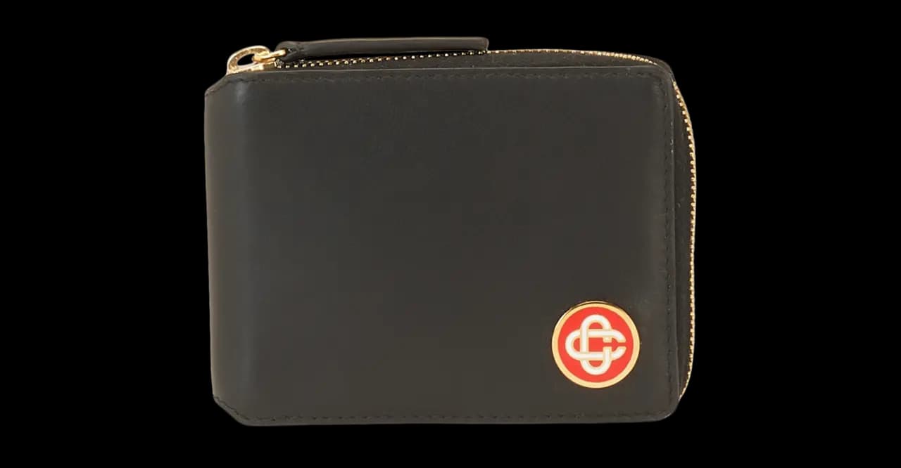 Ví Casablanca Monogram 'Black' AS22-BAG-013
