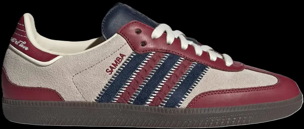 Giày Adidas Samba OG 'Notitle Maroon' ID6023