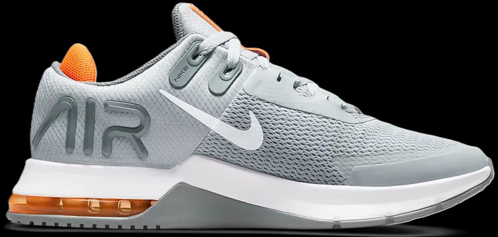 Giày Nike Air Max Alpha Trainer 4 'Wolf Grey Total Orange' CW3396-007