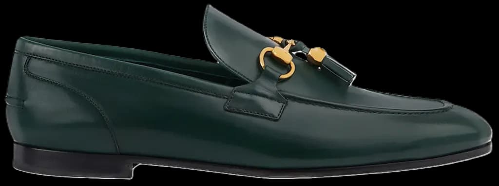 Giày Gucci Jordaan Loafer 'Green' 758068-AACRW-3154
